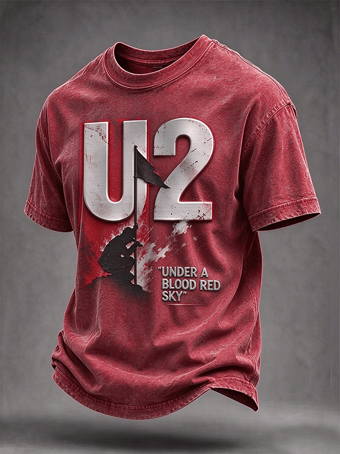 Music Lover Printed Short-Sleeve T-Shirt