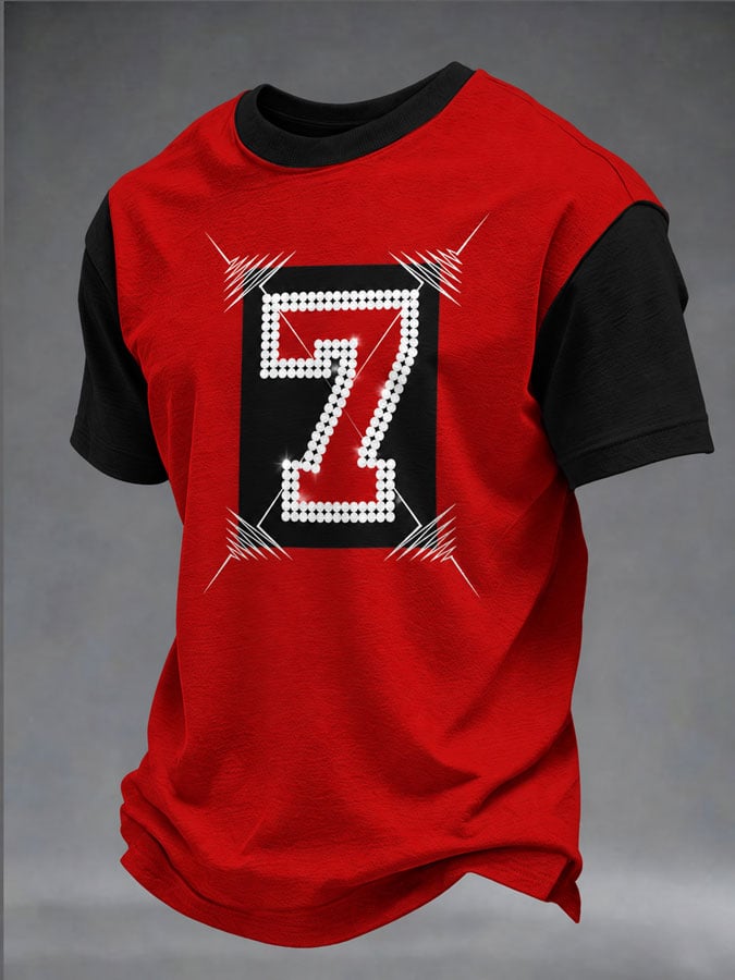 Men's Rock Band Music Print T-shirt