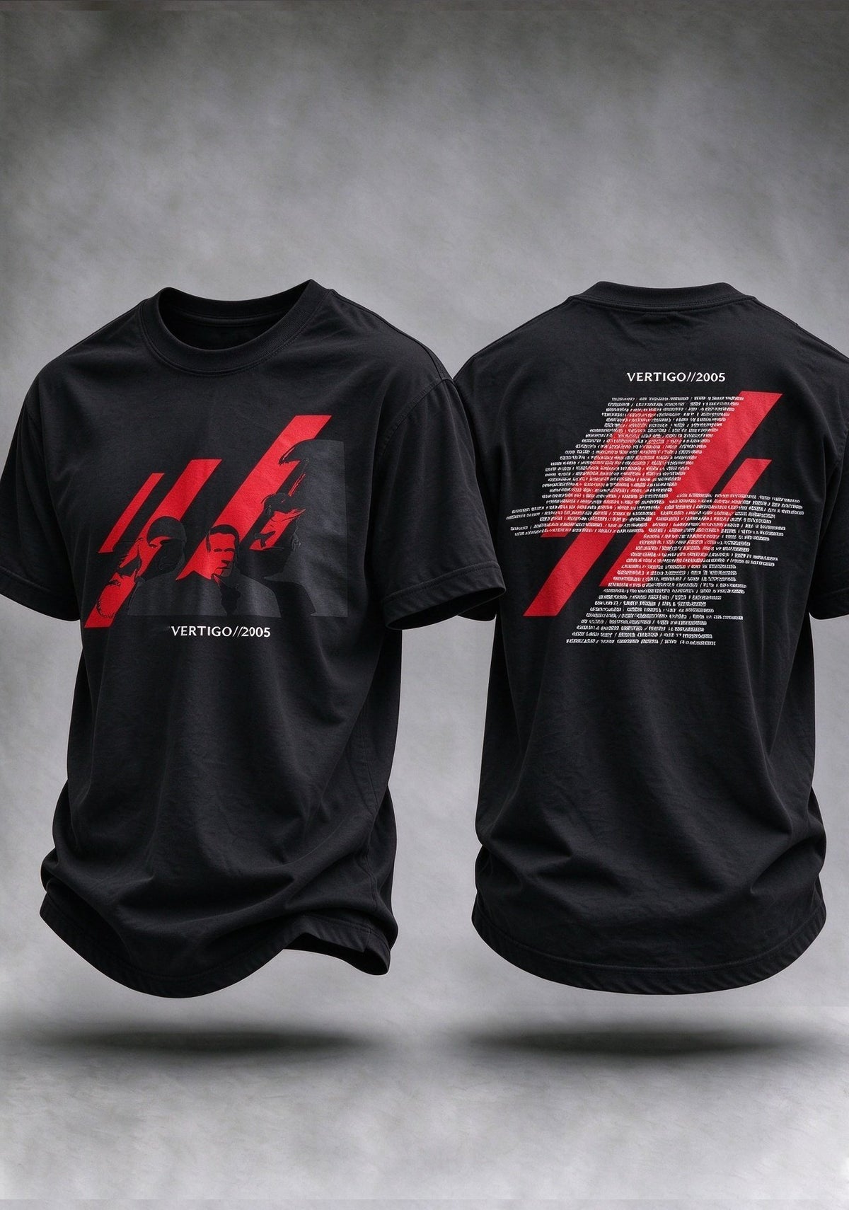 Men's Rock Band Music Print T-shirt