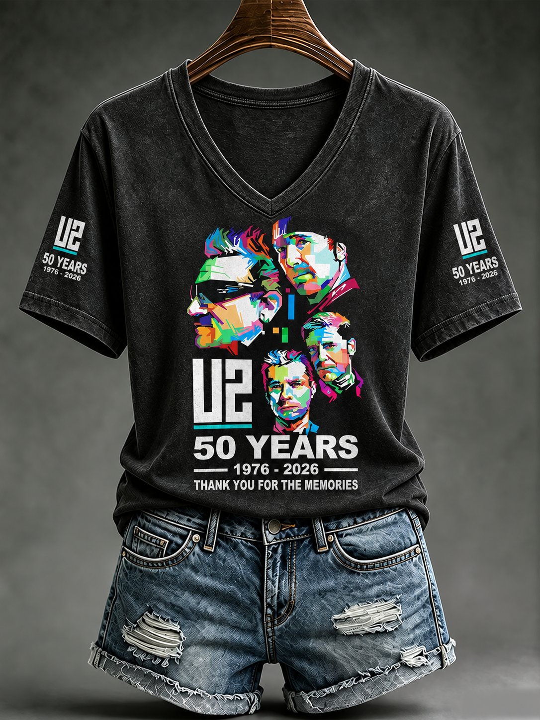Women's Musical Art Print T-Shirt
