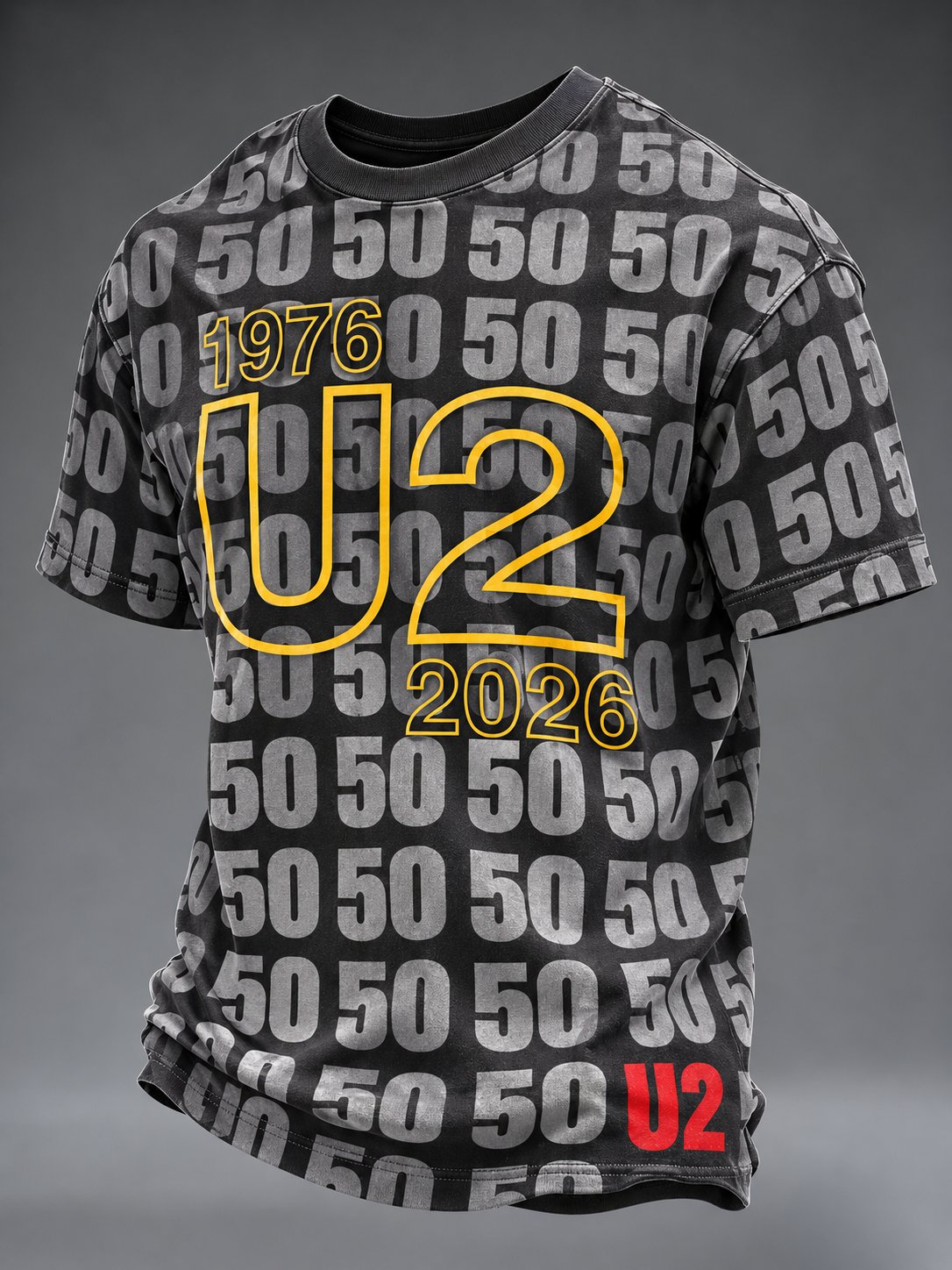 Men's Musical Art Print Casual T-shirt