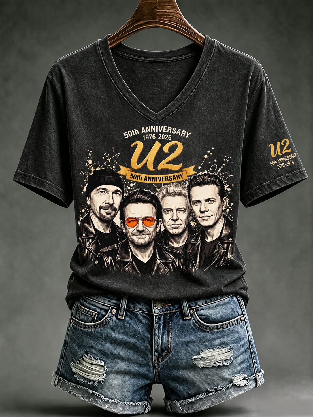 Women's Musical Art Print T-Shirt