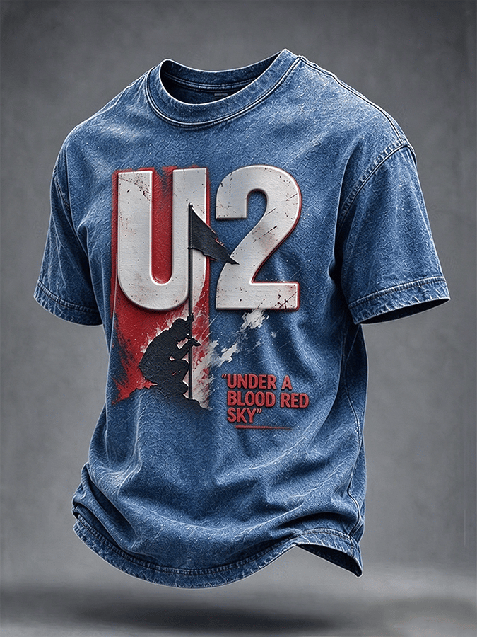 Music Lover Printed Short-Sleeve T-Shirt