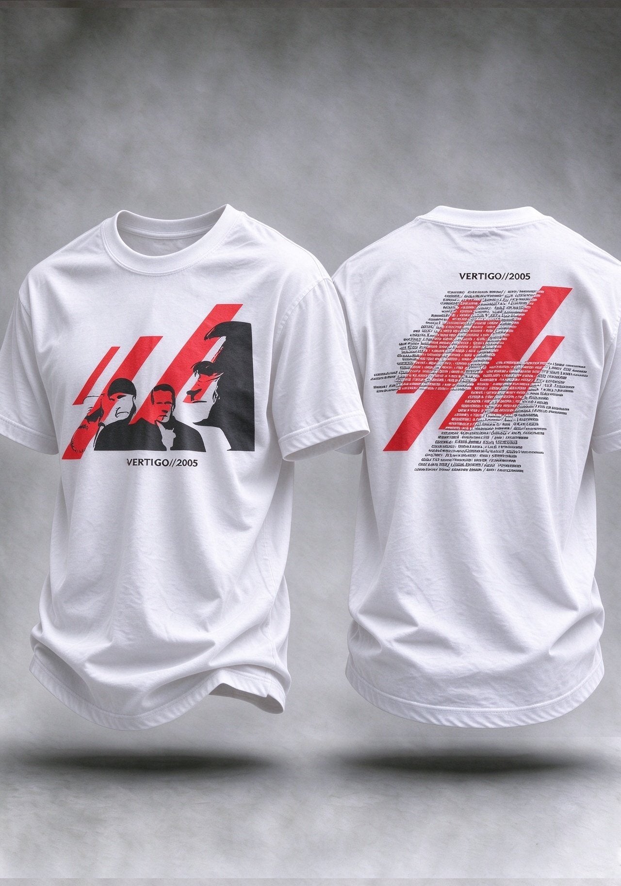Men's Rock Band Music Print T-shirt