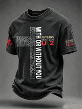 Music Lover Printed Short-Sleeve T-Shirt