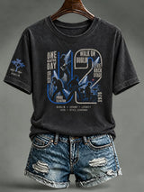 Women'S Casual Music Lover Graphic T-Shirt