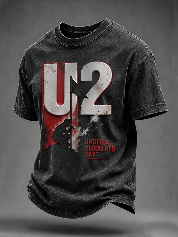 Music Lover Printed Short-Sleeve T-Shirt