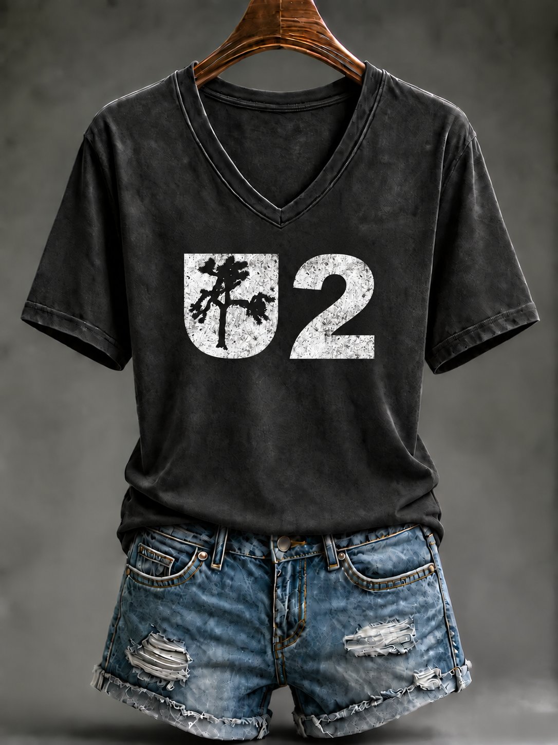 Women's Musical Art Print T-Shirt
