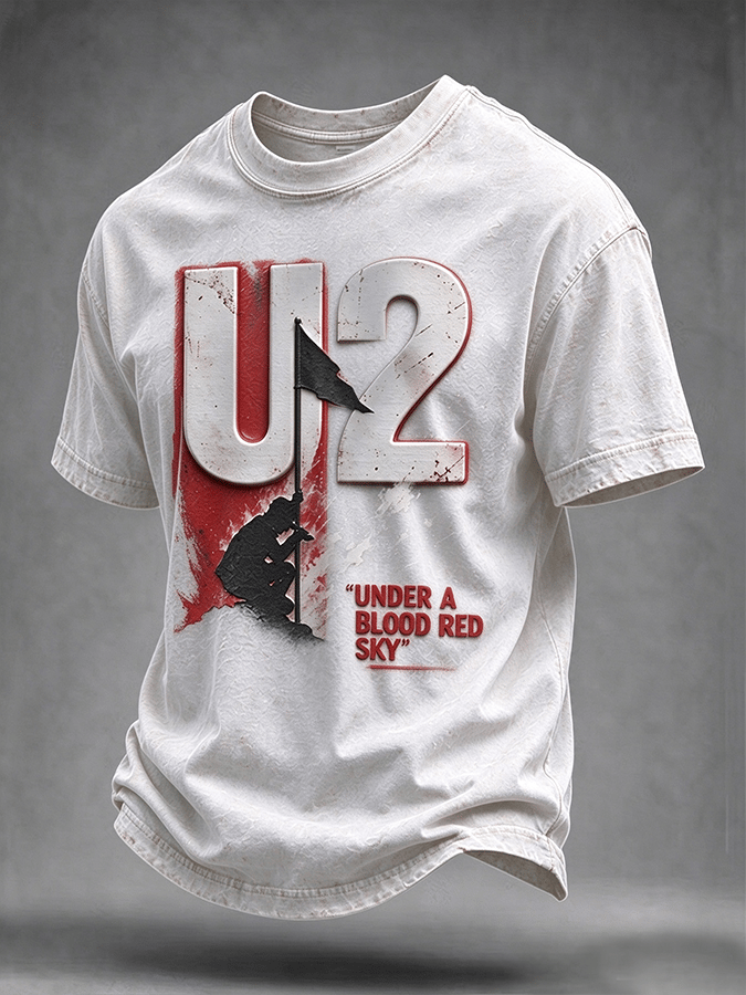 Music Lover Printed Short-Sleeve T-Shirt