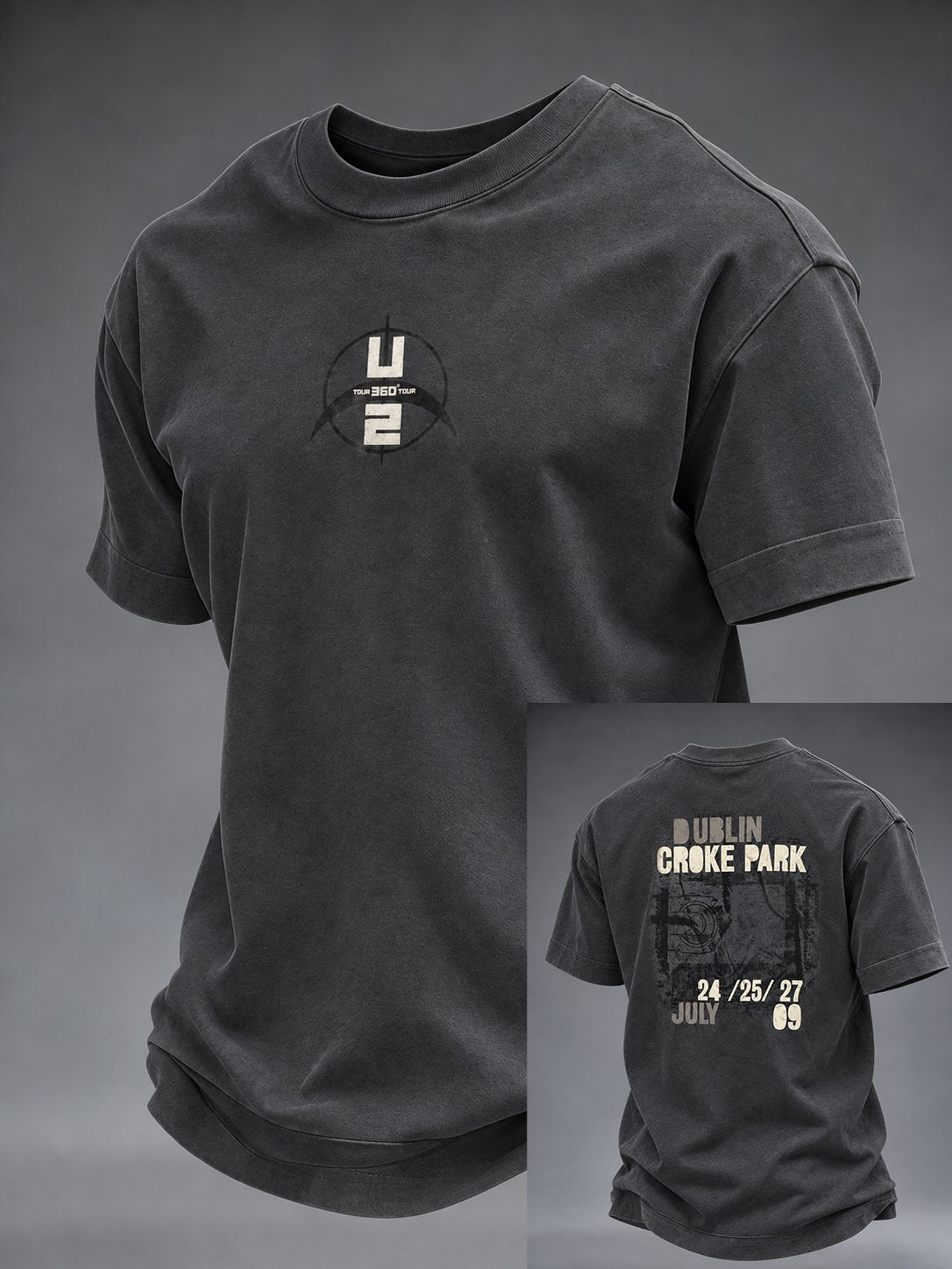 Men's Musical Art Print Casual T-shirt