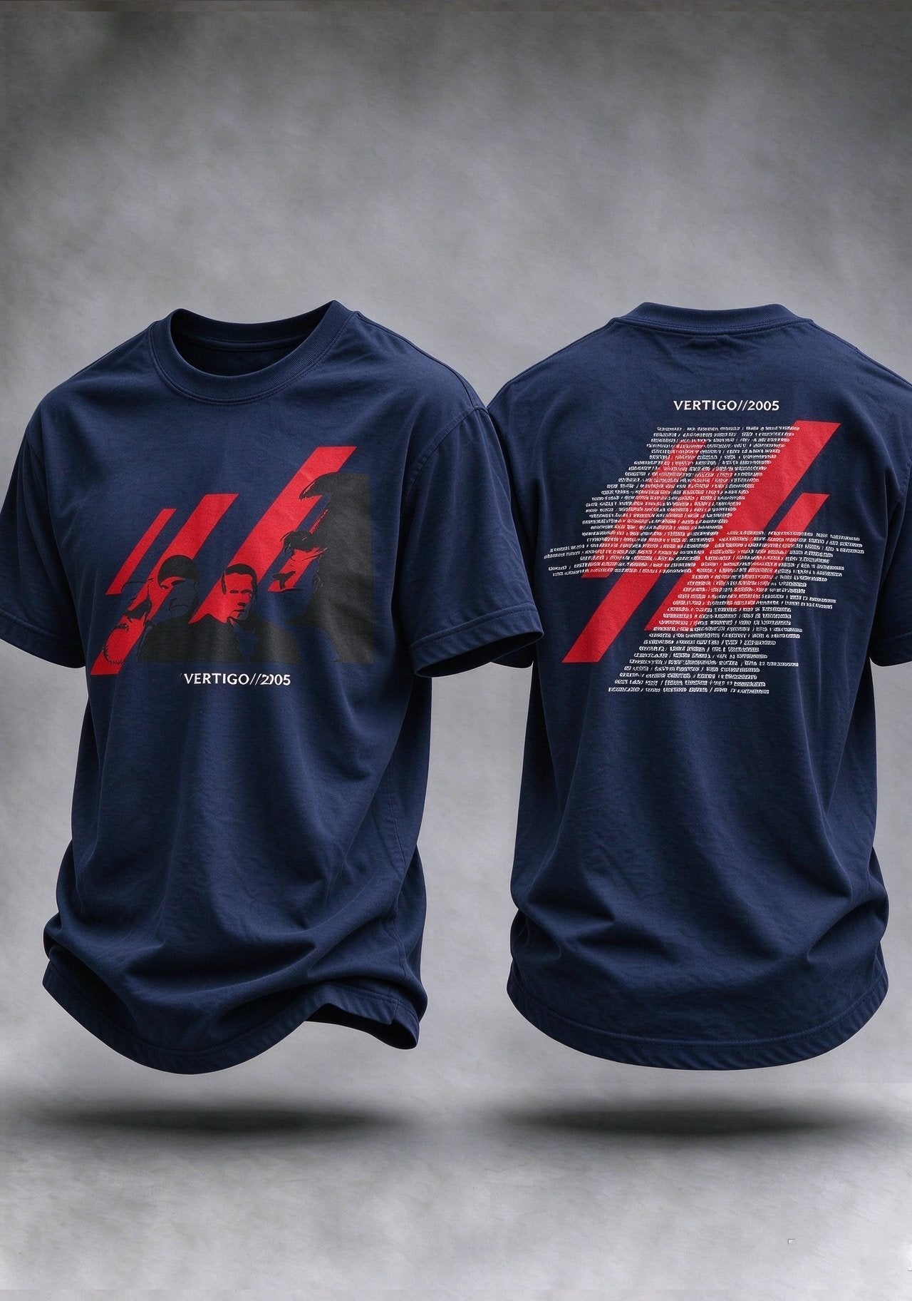Men's Rock Band Music Print T-shirt
